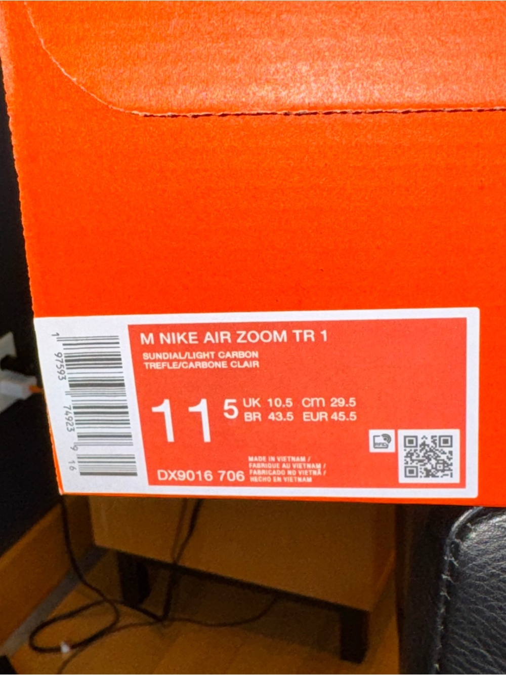 Nike Air Zoom TR 1 Lifting/Workout Sneakers. - Picture 8 of 8